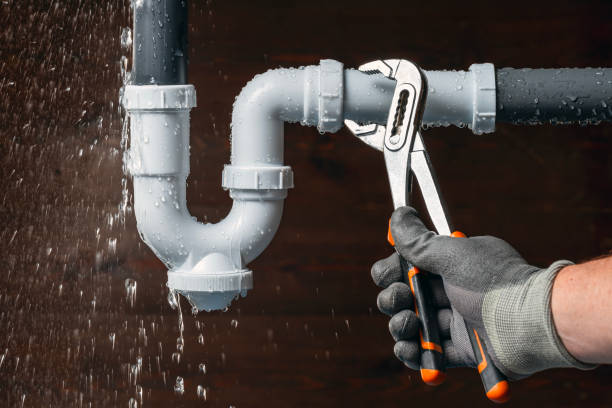 Professional Drain Cleaning technician working in Gause, TX